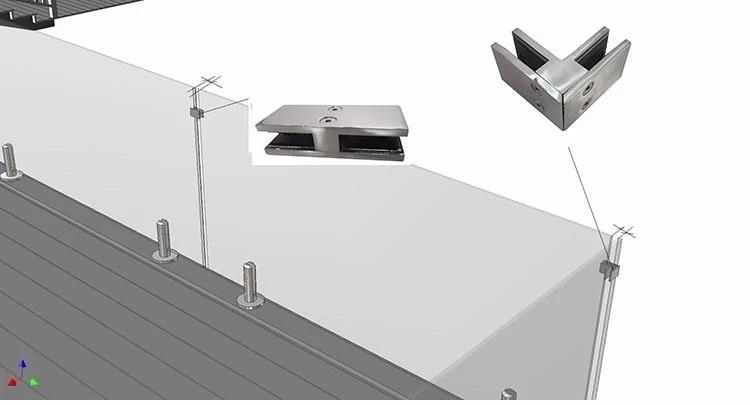  Similar Products  Contact Supplier  Chat Now! Glass Pool Fencing Glass Holding Clamps 